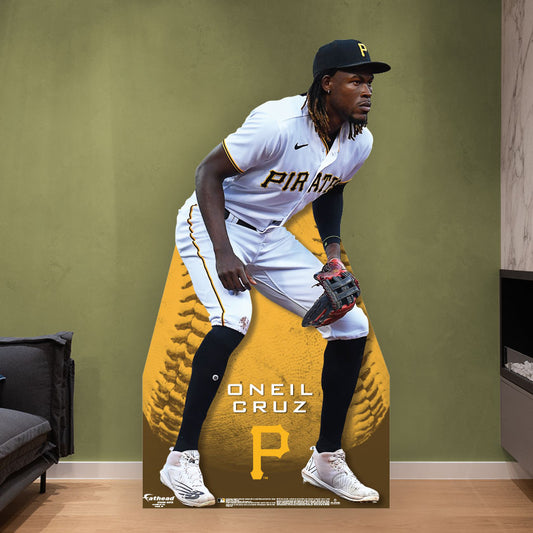 Pittsburgh Pirates: Oneil Cruz   Life-Size   Foam Core Cutout  - Officially Licensed MLB    Stand Out