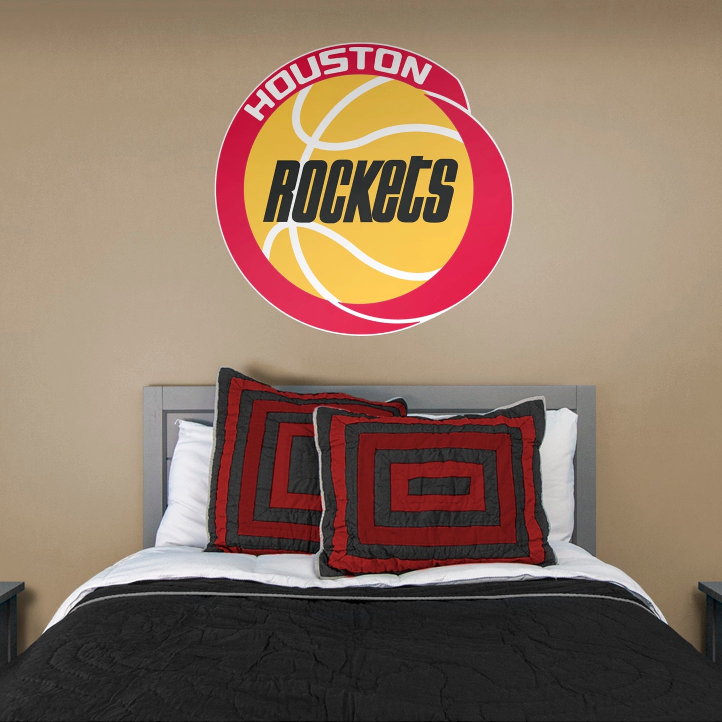 Houston Rockets: Classic Logo - Officially Licensed NBA Removable Wall Decal