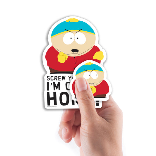 South Park: Cartman Quote Minis - Officially Licensed Paramount Removable Adhesive Decal
