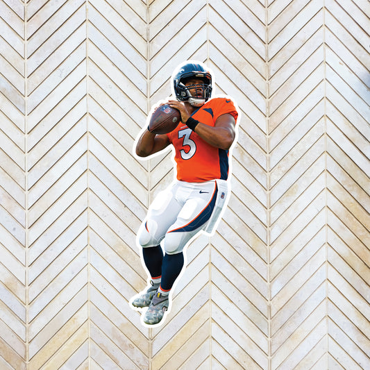 Denver Broncos: Russell Wilson 2022        - Officially Licensed NFL    Outdoor Graphic