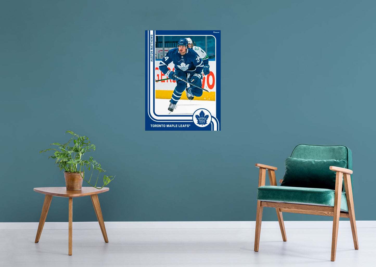 Toronto Maple Leafs: Auston Matthews Poster - Officially Licensed NHL Removable Adhesive Decal