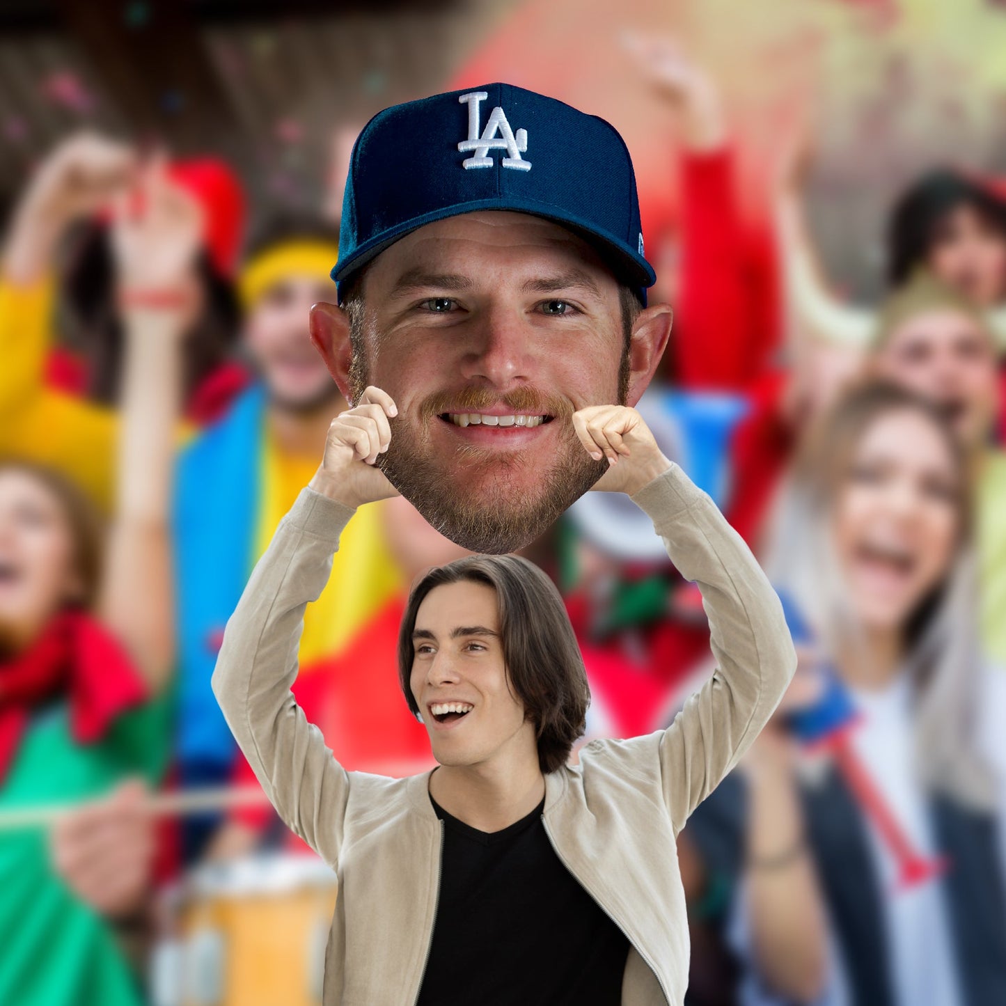 Los Angeles Dodgers: Max Muncy Foam Core Cutout - Officially Licensed MLB Big Head