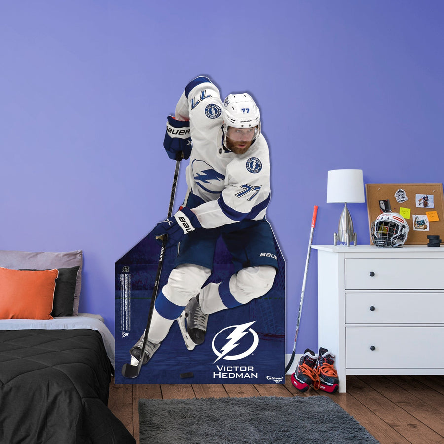 Victor Hedman - Life-Size Stand Out - Official NHL - Tampa Bay Lightning - Foam Core Cutout