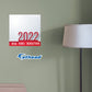New Year: Lights Sparks Dry Erase - Removable Adhesive Decal