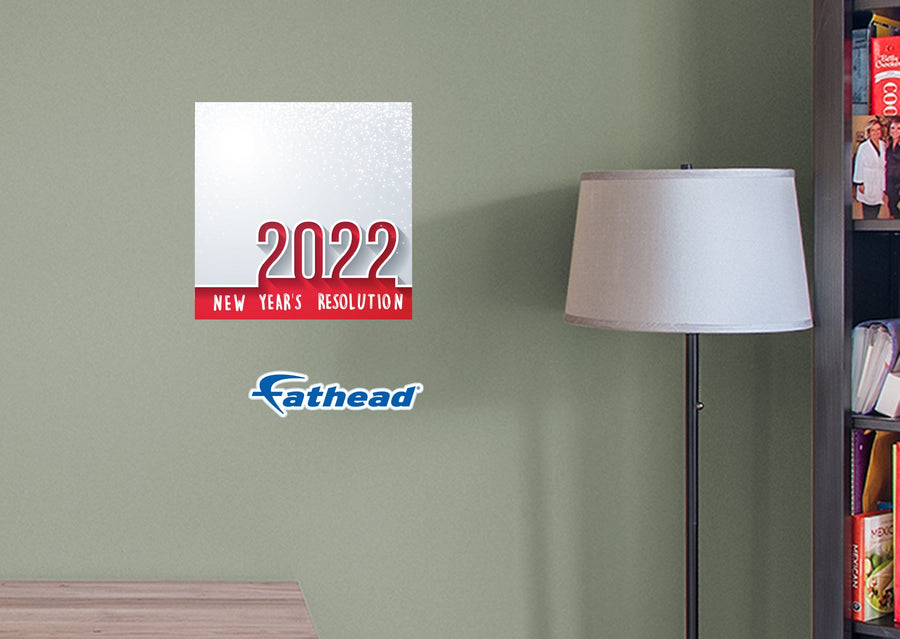 New Year: Lights Sparks Dry Erase - Removable Adhesive Decal