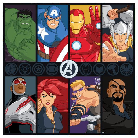 avengers cartoon characters