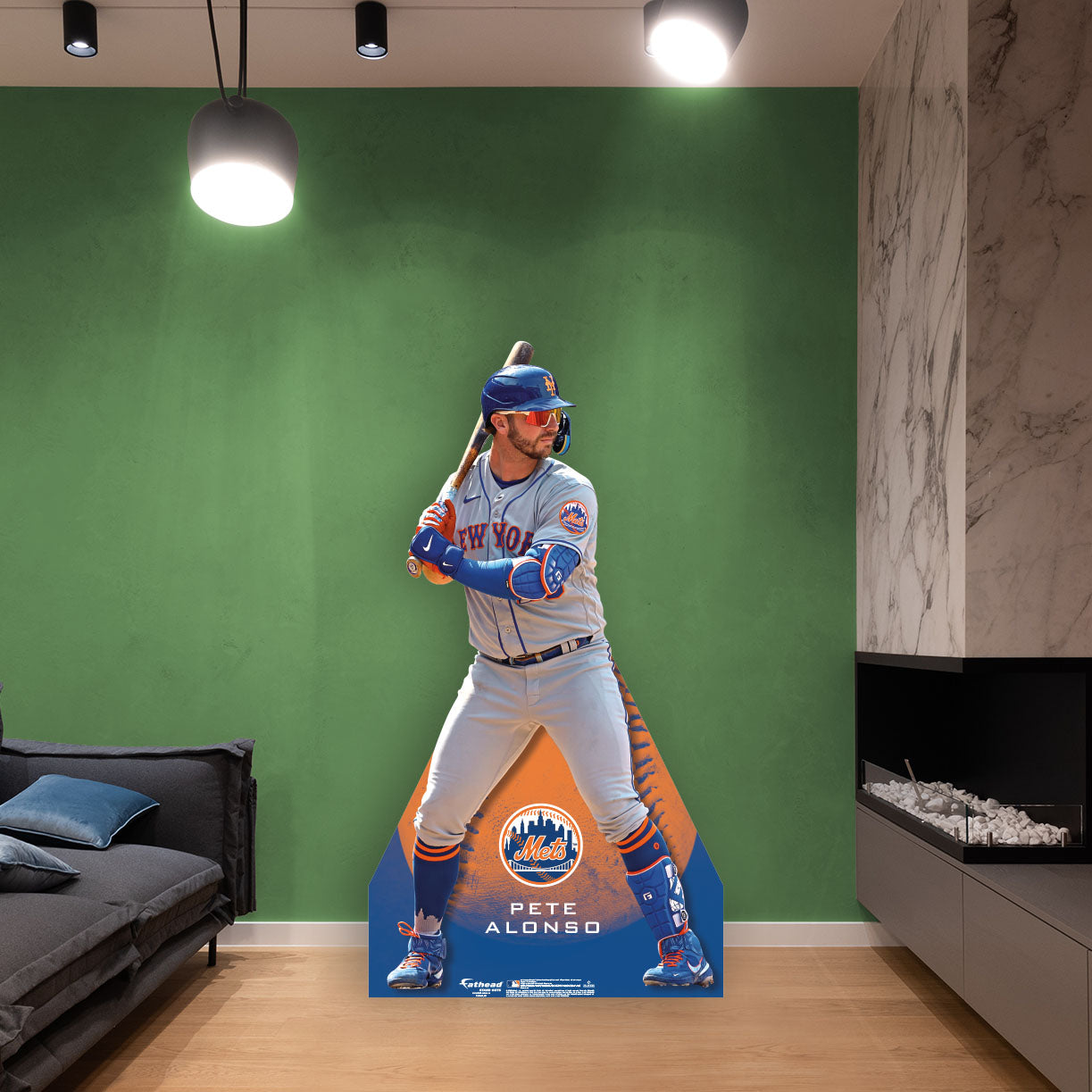 New York Mets: Pete Alonso Life-Size Foam Core Cutout - Officially Licensed MLB Stand Out