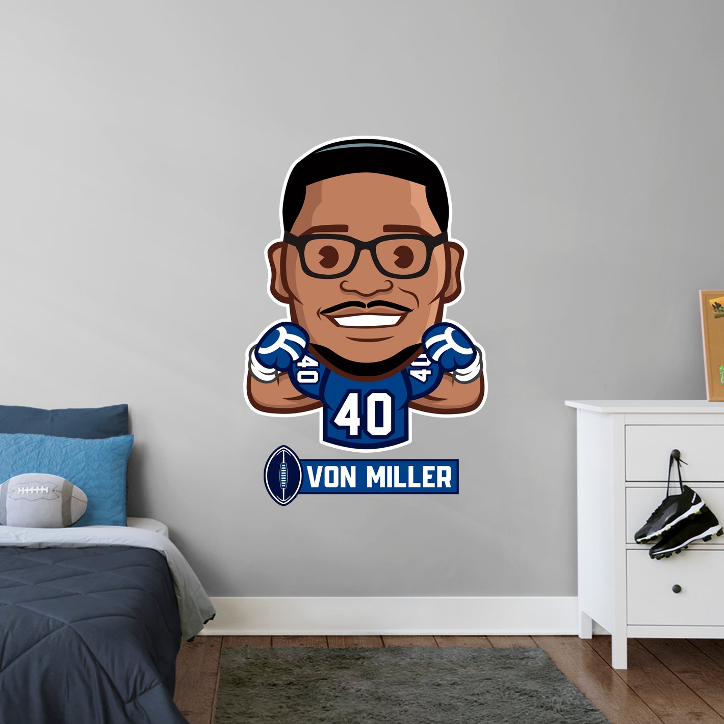 Buffalo Bills: Von Miller 2022 Life-Size Foam Core Cutout