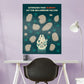 Millennium Falcon Asteroids Poster - Officially Licensed Star Wars Removable Adhesive Decal