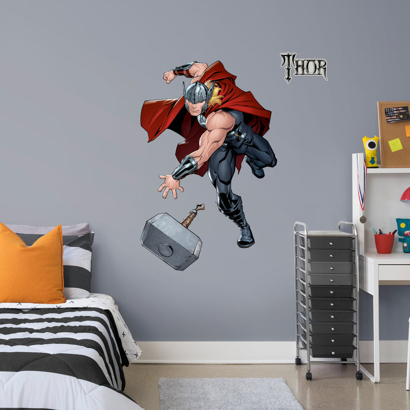 Thor: Avengers Core Removable Wall Decal | Fathead Official Site