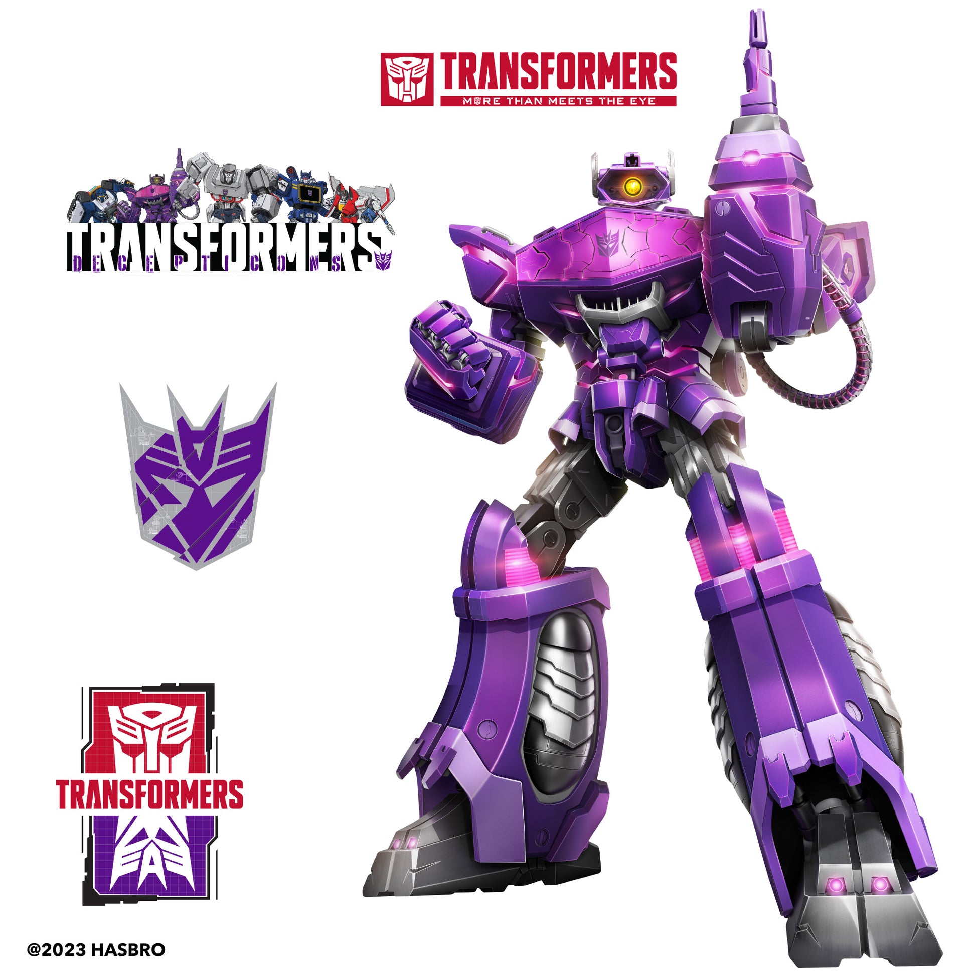 Transformers Animated Purple Shockwave