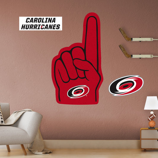 Carolina Hurricanes: Stormy 2021 Mascot - NHL Removable Wall Adhesive Wall Decal Large