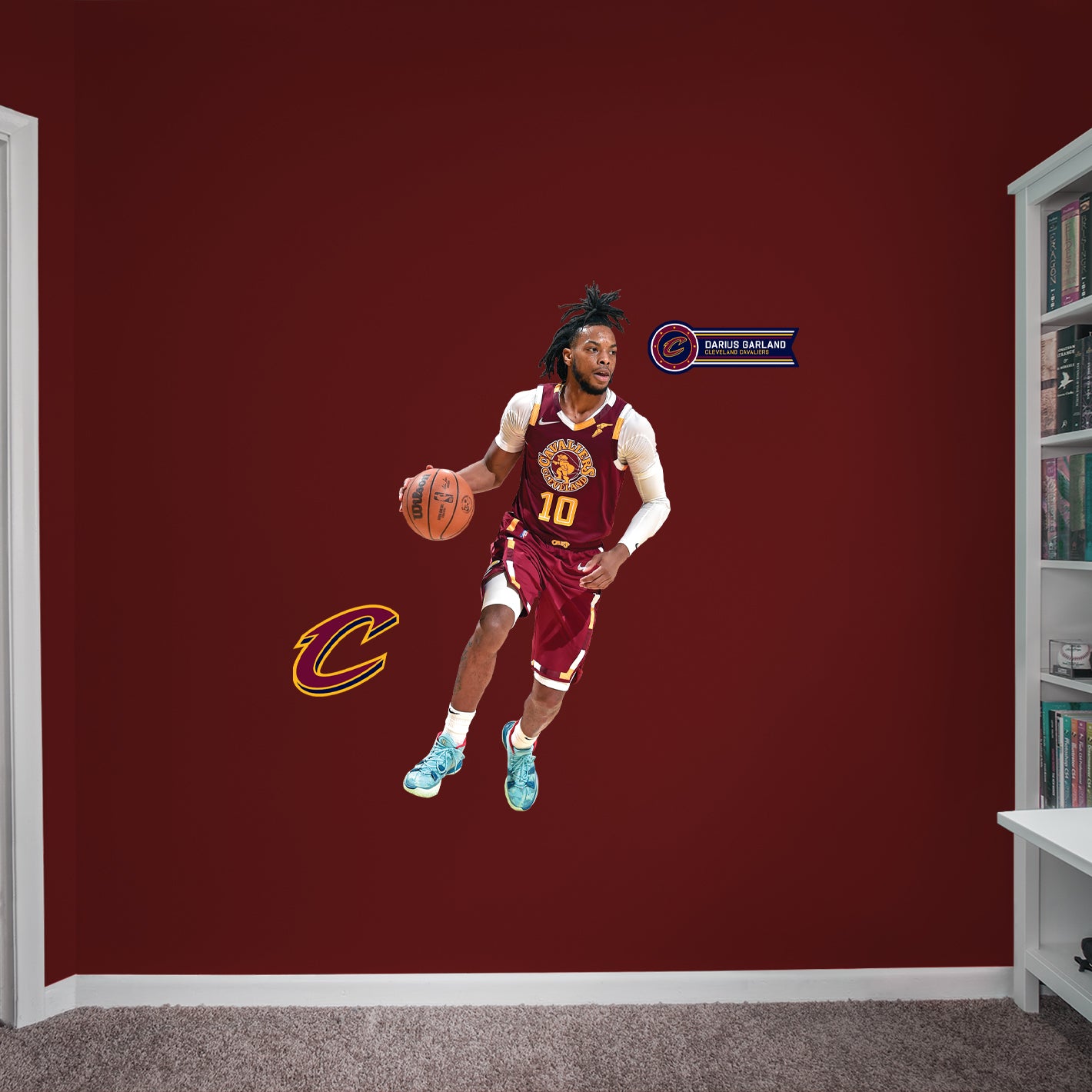 Cleveland Cavaliers: Darius Garland - Officially Licensed NBA Removable Adhesive Decal