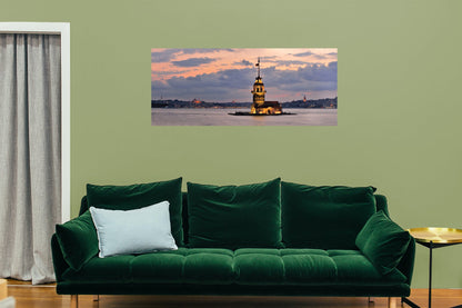 Popular Landmarks: Turkey Realistic Poster - Removable Adhesive Decal