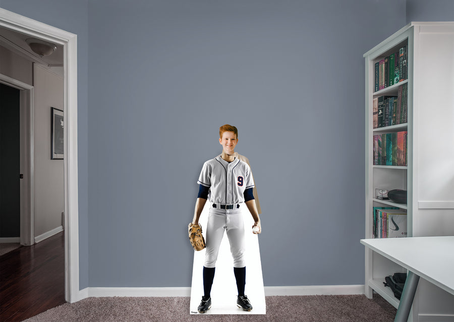 Sports: Baseball Stand In Life-Size Foam Core Cutout - Stand Out