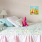 Nursery:  Pink Fairy Mural        -   Removable Wall   Adhesive Decal