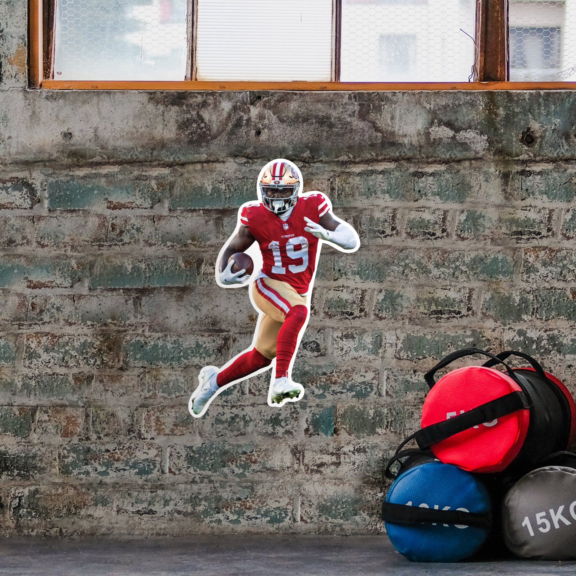 San Francisco 49ers: 2022 Outdoor Helmet - Officially Licensed NFL Out –  Fathead