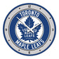 Toronto Maple Leaf: Modern Disc Wall Clock - The Fan-Brand