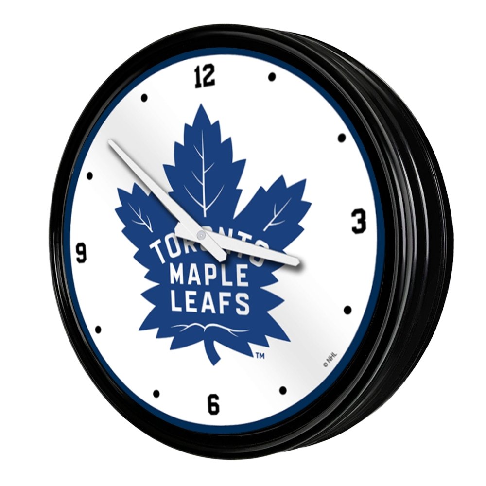 Toronto Maple Leaf: Retro Lighted Wall Clock - The Fan-Brand