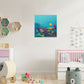 Nursery:  Colorful Ocean Mural        -   Removable Wall   Adhesive Decal