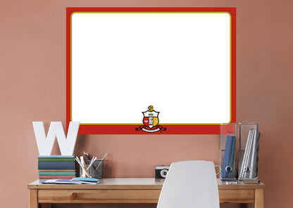 Kappa Alpha Psi:  Logo Dry Erase        - Officially Licensed Fraternity Removable     Adhesive Decal