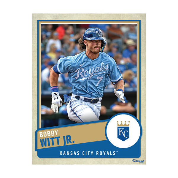 Kansas City Royals: Bobby Witt Jr. 2022 Mini Cardstock Cutout - Offici –  Fathead