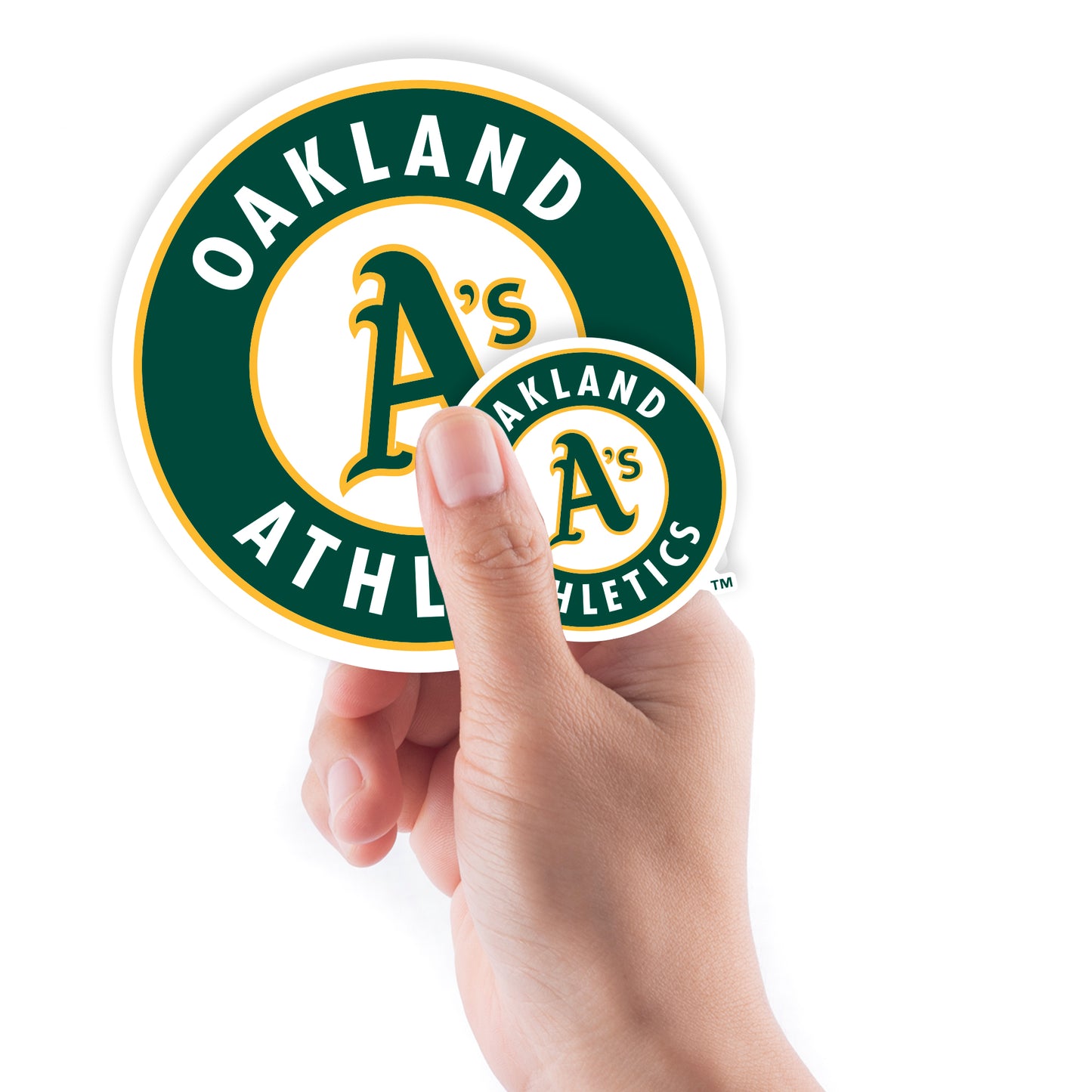 Oakland Athletics:  Logo Minis        - Officially Licensed MLB    Outdoor Graphic