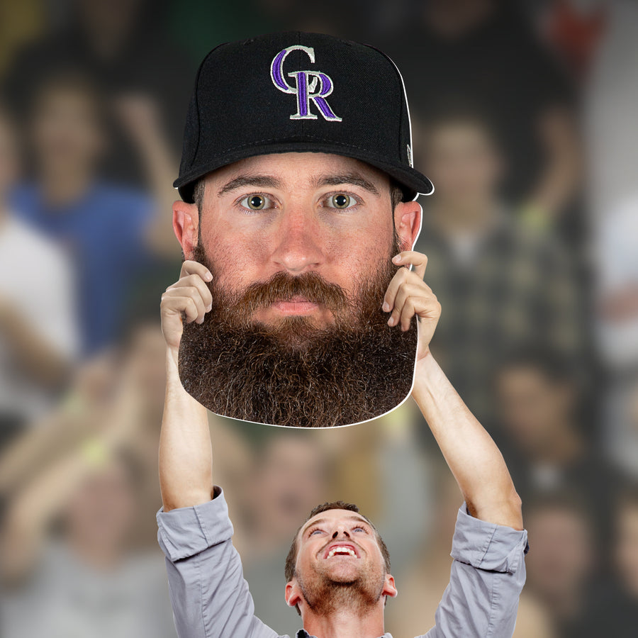 Charlie Blackmon - Big Head - Official MLB - Colorado Rockies - Foam Core Cutout