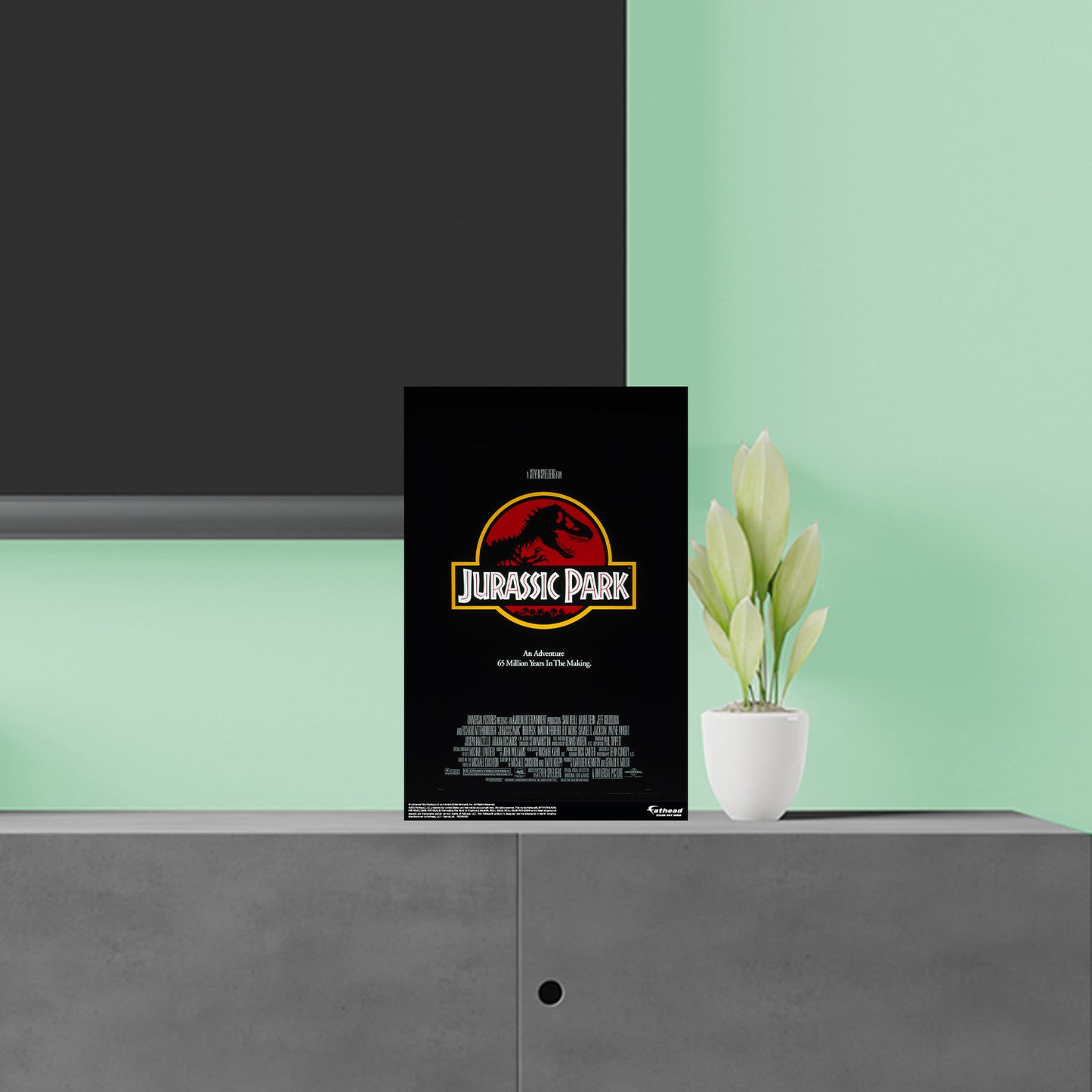 Jurassic Park: Jurassic Park Poster Mini Cardstock Cutout - Officially Licensed NBC Universal Stand Out
