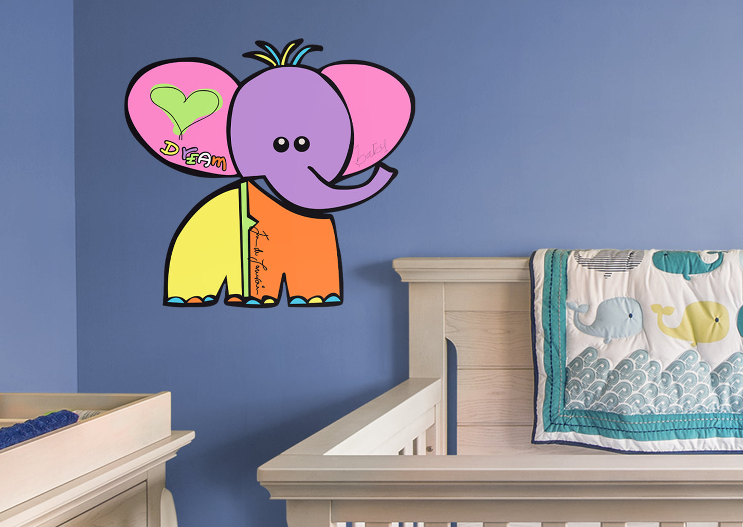 Dream Big Art:  Kidfant Icon        - Officially Licensed Juan de Lascurain Removable     Adhesive Decal