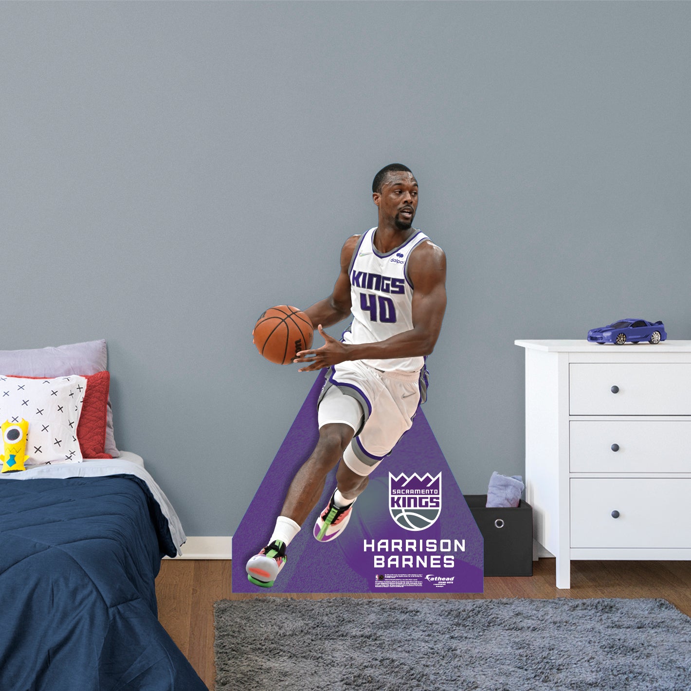 Sacramento Kings: Harrison Barnes Life-Size Foam Core Cutout - Officially Licensed NBA Stand Out