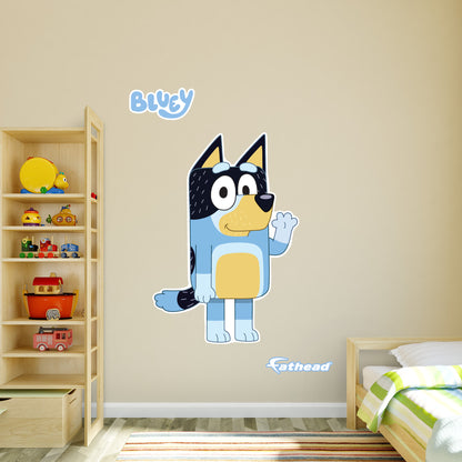 Bluey: Bandit RealBig - Officially Licensed BBC Removable Adhesive Decal