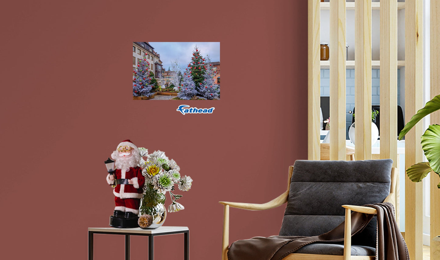 Christmas: A Bunch of Trees Poster - Removable Adhesive Decal