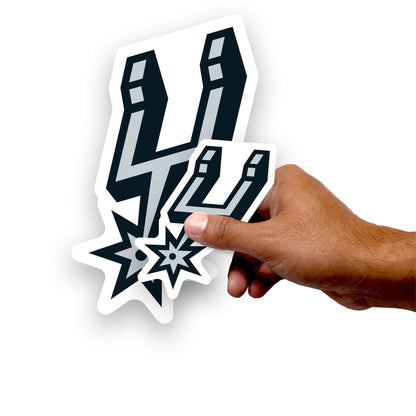 San Antonio Spurs: Logo Minis - Officially Licensed NBA Outdoor Graphic