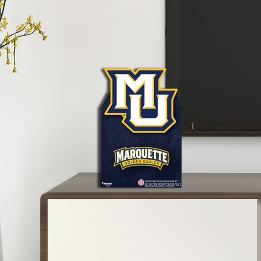 Marquette Golden Eagles: Mini Cardstock Cutout - Officially Licensed NCAA Stand Out