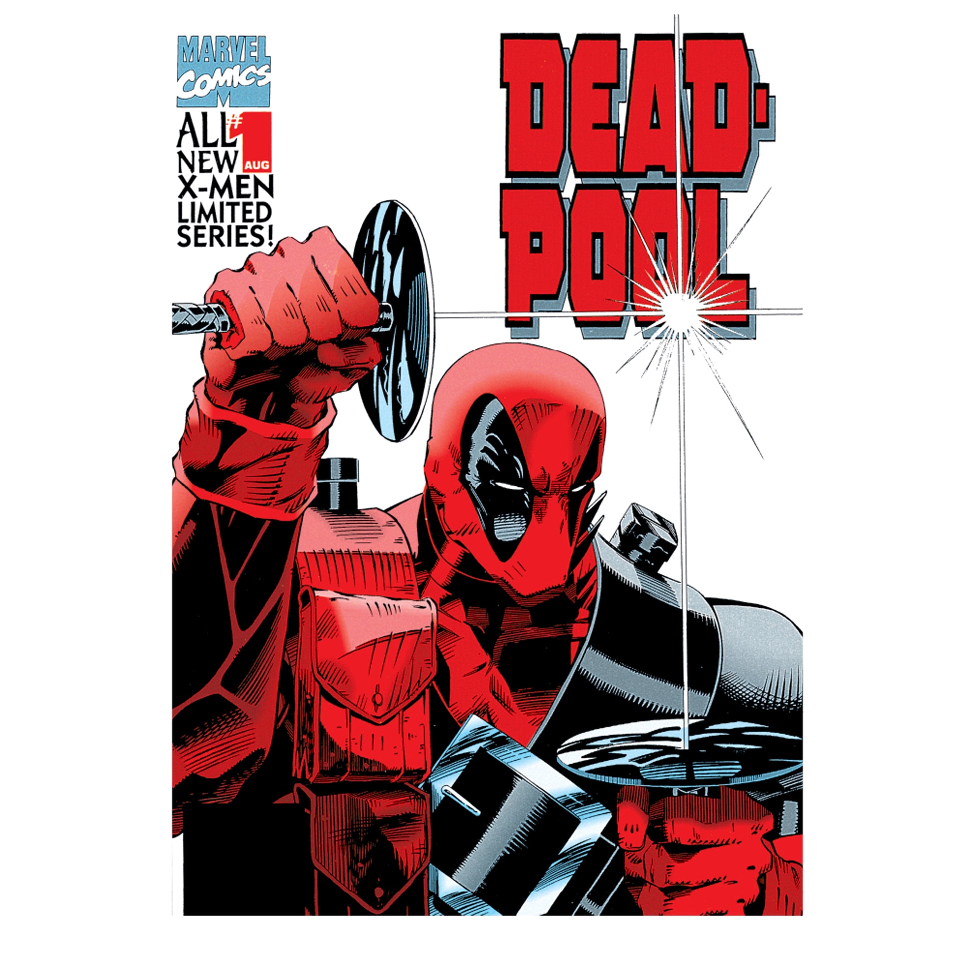 Deadpool Comic Book Covers