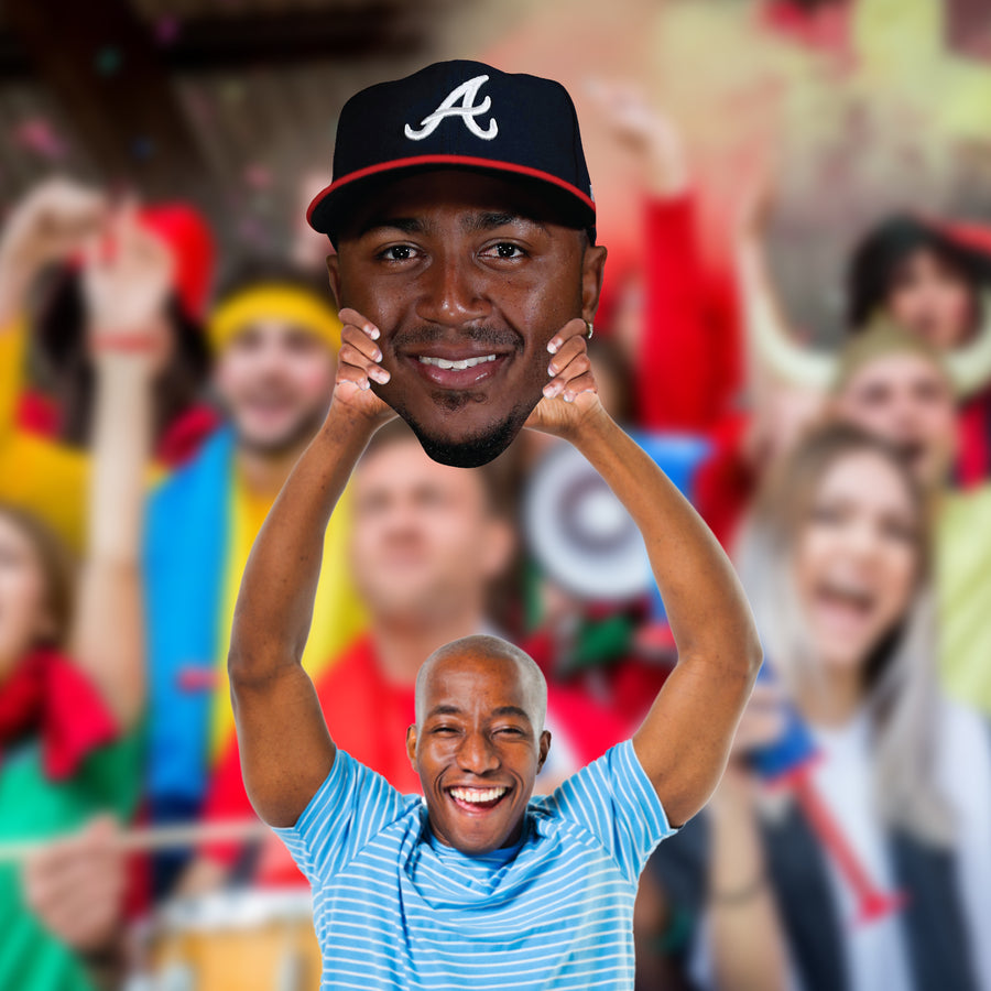 Ozzie Albies - Big Head - Official MLB - Atlanta Braves - Foam Core Cutout