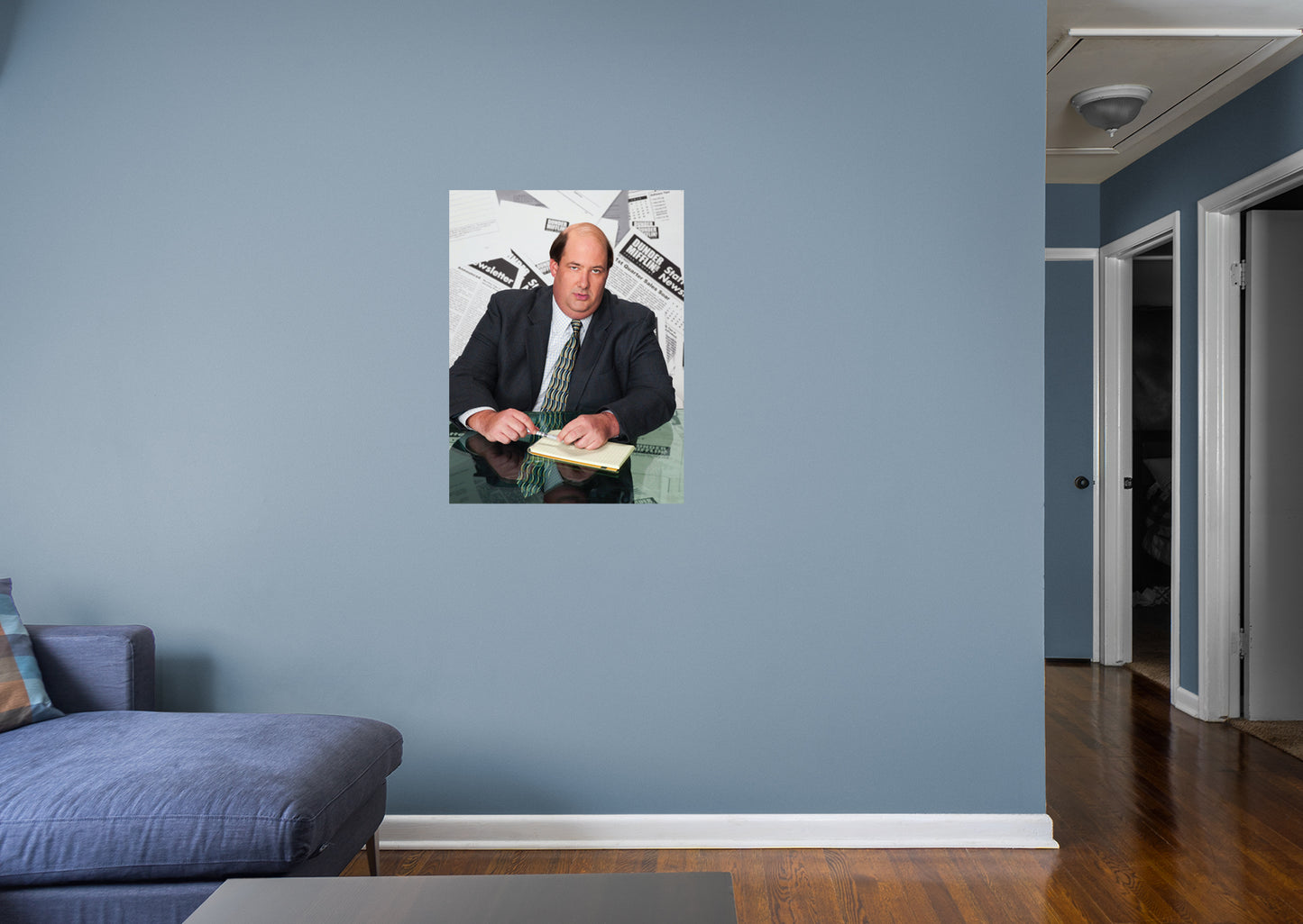 The Office: Kevin Mural        - Officially Licensed NBC Universal Removable Wall   Adhesive Decal