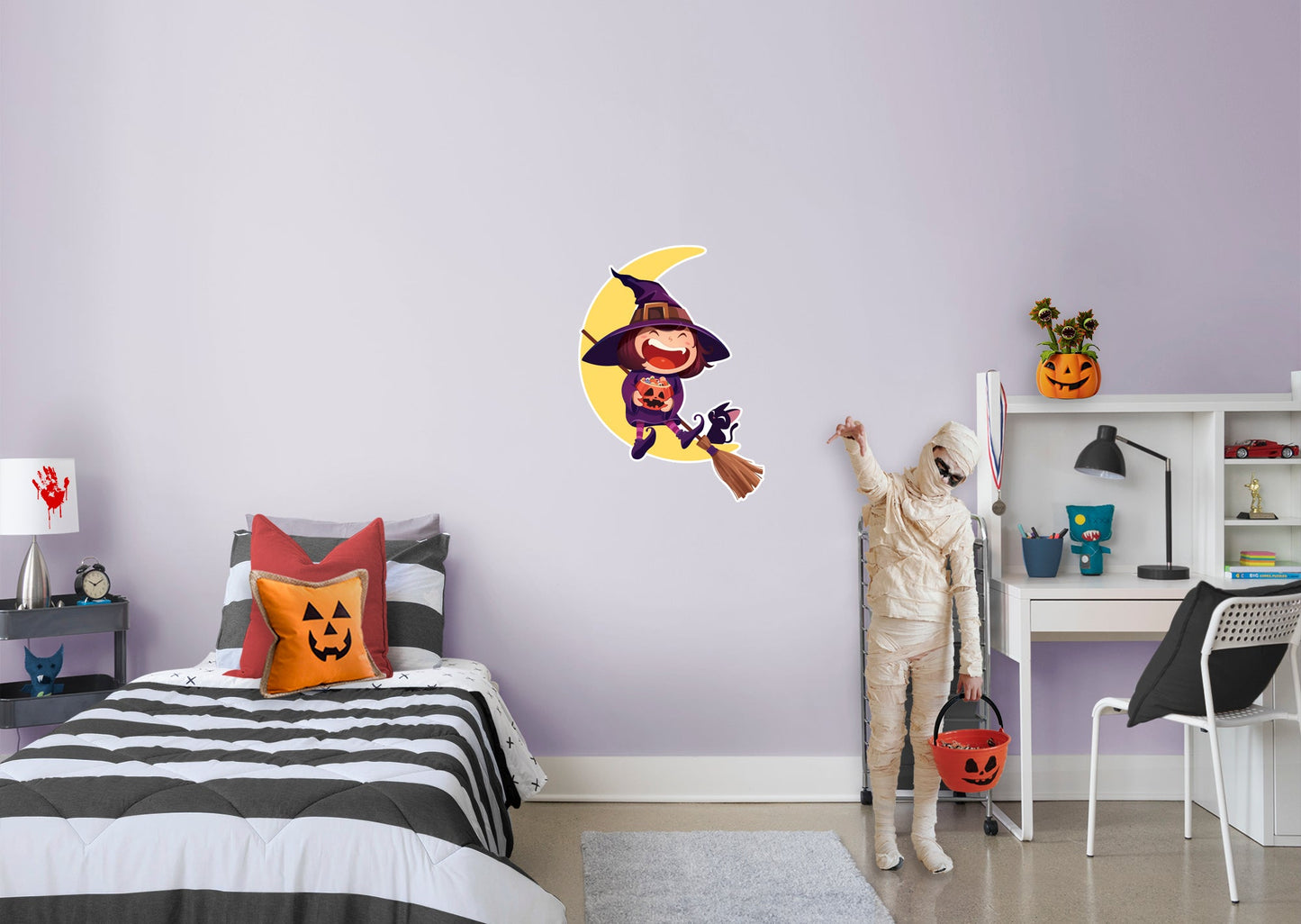 Halloween: Moon Icon        -   Removable Wall   Adhesive Decal
