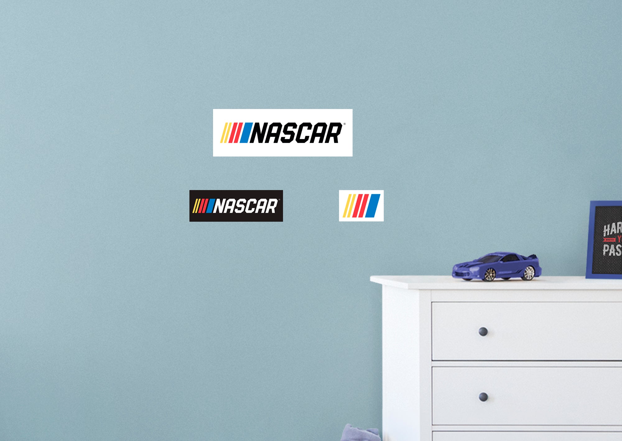 Bar Logo - RealBig Collection - Official NASCAR - Reusable Vinyl Wall ...