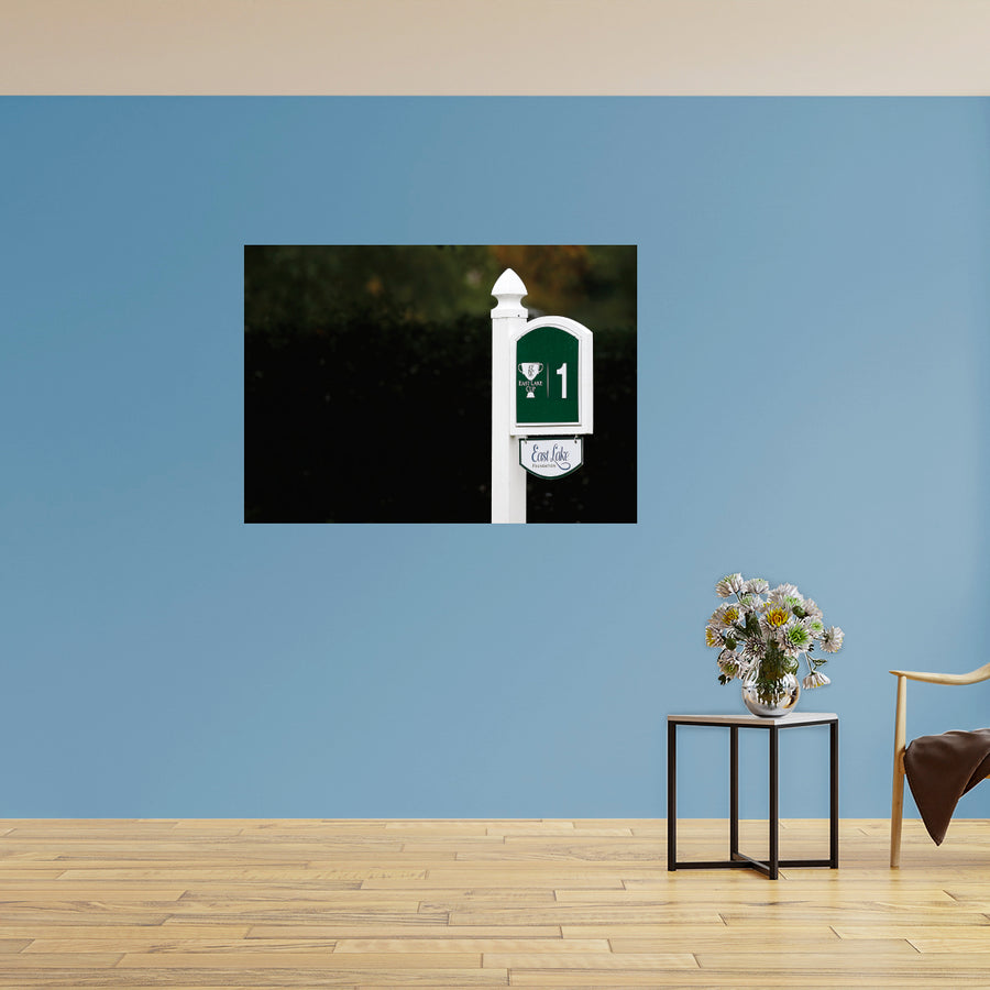 Golf:  East Lake Poster        -   Removable     Adhesive Decal