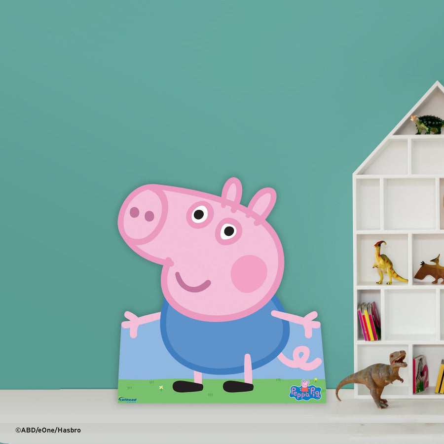 George - Life-Size Stand Out - Official Hasbro - Peppa Pig - Foam Core Cutout