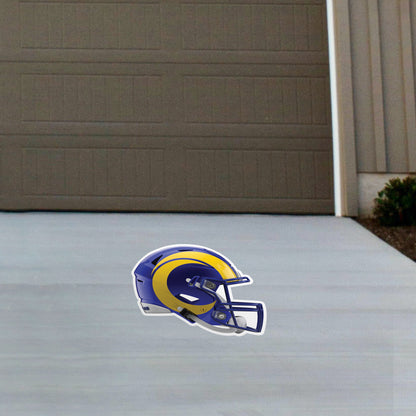 Los Angeles Rams: Outdoor Helmet - Officially Licensed NFL Outdoor Graphic