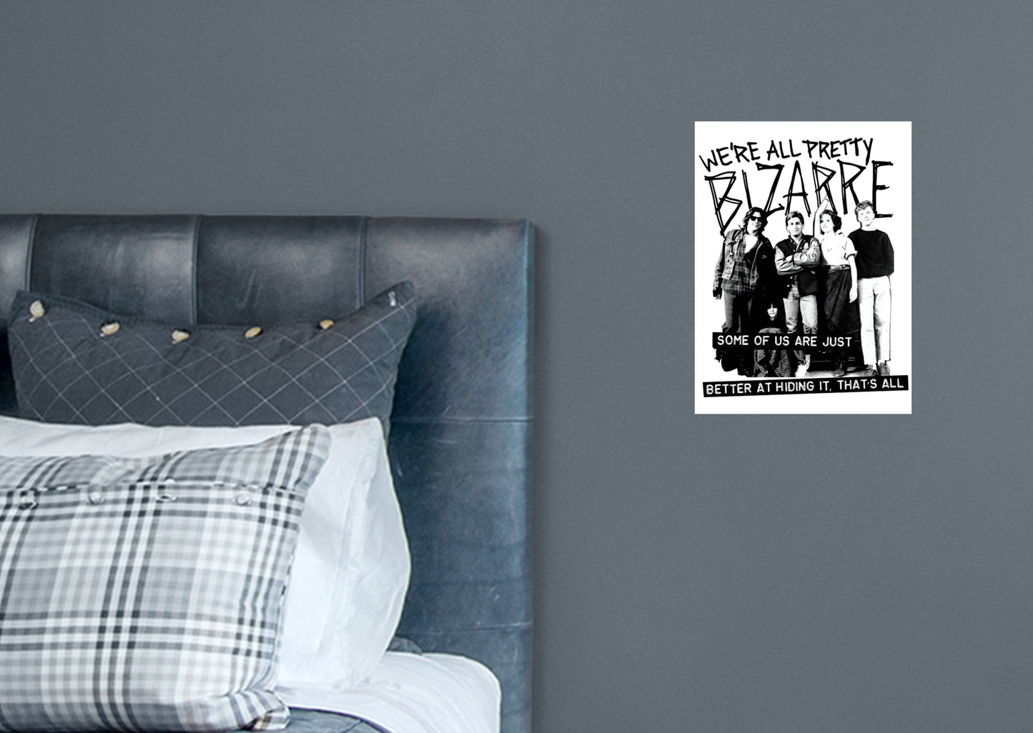 The Breakfast Club:  Bizzare Mural        - Officially Licensed NBC Universal Removable Wall   Adhesive Decal