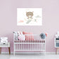 Nursery: Planes Zen Bear Mural        -   Removable Wall   Adhesive Decal