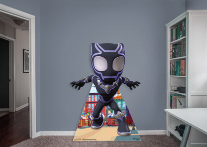 Spidey and his Amazing Friends: Black Panther Life-Size   Foam Core Cutout  - Officially Licensed Marvel    Stand Out