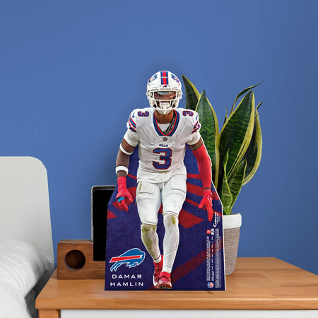 Buffalo Bills: 2022 Helmet Mini Cardstock Cutout - Officially