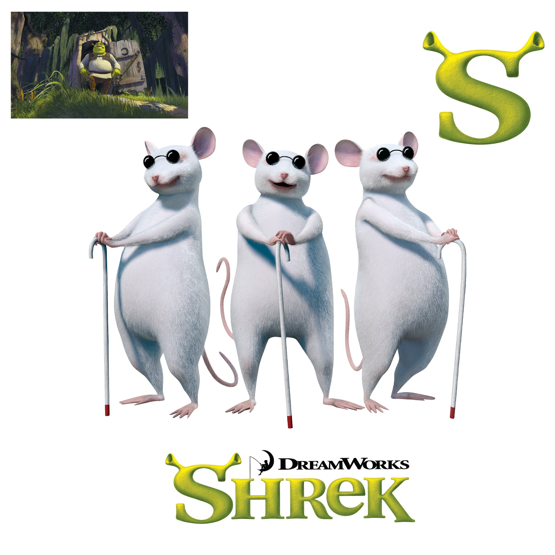 Shrek: Logo RealBig - Officially Licensed NBC Universal Removable Adhe –  Fathead