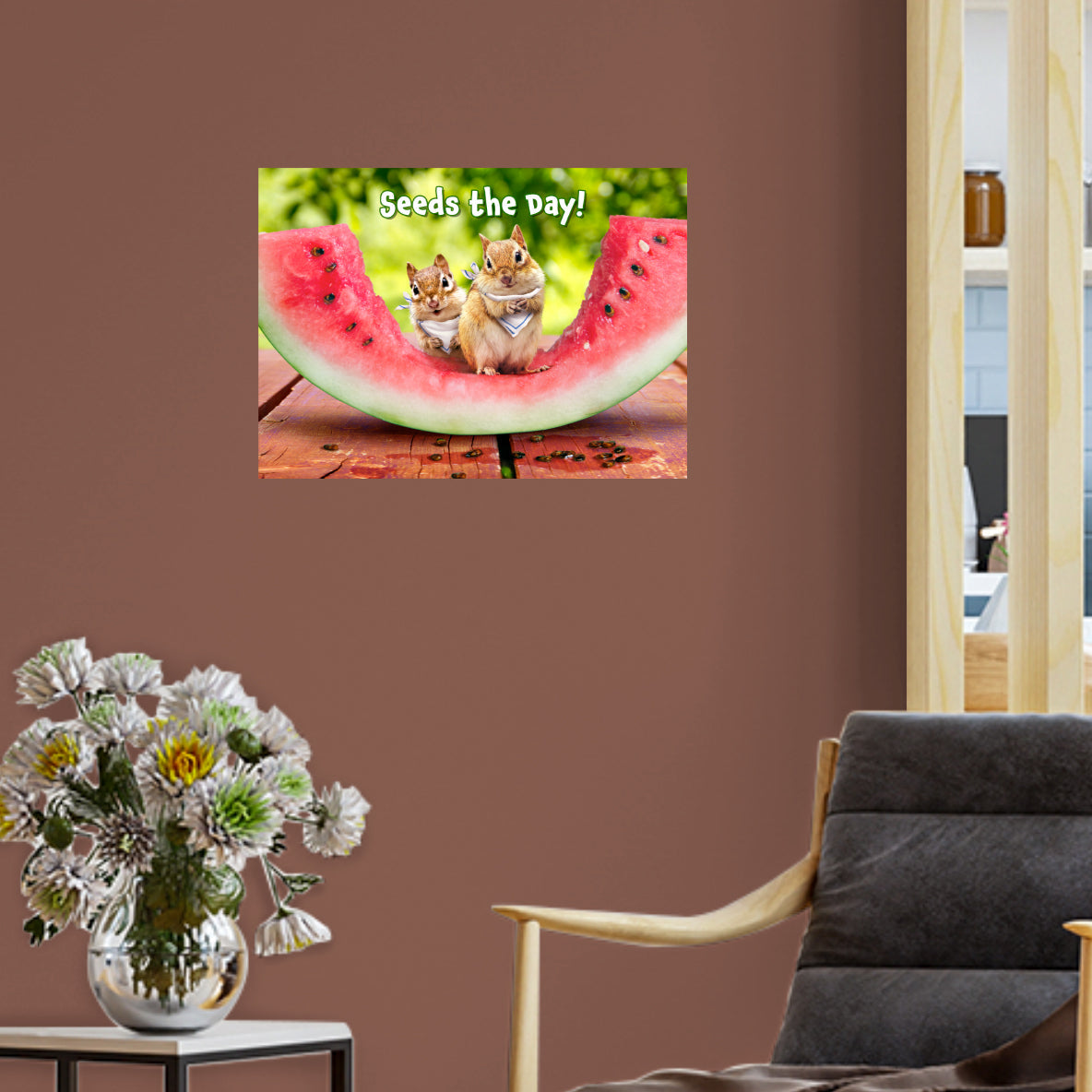 Avanti Press: One In A Melon Mural - Removable Adhesive Decal