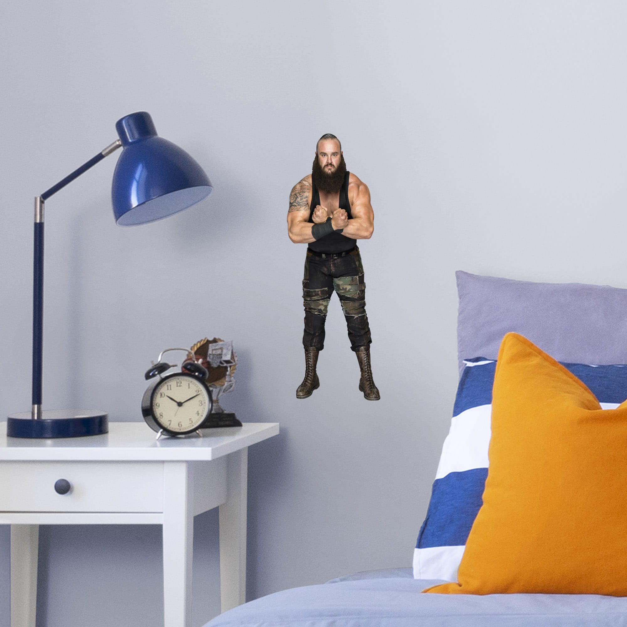 Brawn Sticker Design Braun Strowman Removable Wall Decal | Fathead Official Site